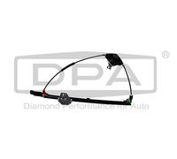 DPA Elevalunas Manual Parte Delantera Izquierda Apto para VW Transporter IV Bus