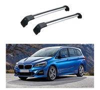 DPBXQ (1 par) Baca de Coche Coche Barras de Techo para BMW 2 Series F46 Gran Tourer 2015 2016 2017 2018 2019-2021 Aluminio,Q