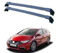 DPBXQ (1 par) Baca de Coche Coche Barras de Techo para Civic Tourer 2014 2015 2016 2017 2018 2019 2020+ Aluminio,P