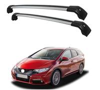 DPBXQ (1 par) Baca de Coche Coche Barras de Techo para Civic Tourer 2014 2015 2016 2017 2018 2019 2020+ Aluminio,Q