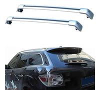 DPBXQ (1 par) Baca de Coche Coche Barras de Techo para Mazda - CX-7 CX7 SUV 2007-2012 Aluminio, Debe Haber Pistas Verticales en Ambos Lados del Techo.,O