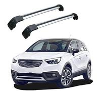 DPBXQ (1 par) Baca de Coche Coche Barras de Techo para Opel Vauxhall Crossland X 5 Door 2017-2024 Aluminio,Q