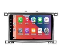 DPBXQ Android 12 Head Unit 2 DIN 9 Pulgadas para Land Cruiser 100 2002-2007 Navegación Cámara De Respaldo Estéreo De Coche Audio FM/Am/RDS Radio Video Player WiFi Bluetooth SWC