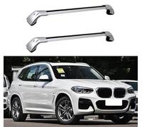 DPBXQ Barras de Techo para BMW X3 G01 2018 2019 2020 2021,Portaequipajes para Coche,Aleación de Aluminio 2 Piezas,2