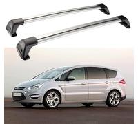 DPBXQ Barras de Techo para Ford S-MAX 2006 2007 2008-2013 2014 2015,Portaequipajes para Coche,Aleación de Aluminio 2 Piezas,2