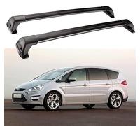 DPBXQ Barras de Techo para Ford S-MAX 2006 2007 2008-2013 2014 2015,Portaequipajes para Coche,Aleación de Aluminio 2 Piezas,1