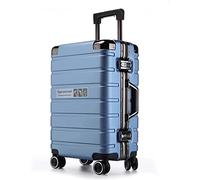 DPCDAN Maleta de Cabina Equipaje portátil a Prueba de arañazos, Rueda Universal de Doble Fila, Bloqueo de contraseña de Tres bits, Equipaje de Cabina, Rueda, Equipaje de Viaje Cabina Trolley