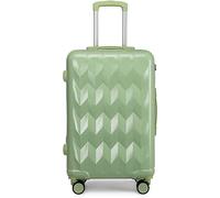 DPCDAN Maleta de Cabina Equipaje rígido Duradero con Ruedas, Forro de Viaje de Alta Capacidad, Maleta para Empujar y Tirar libremente, Equipaje con Ruedas para Mujer Cabina Trolley