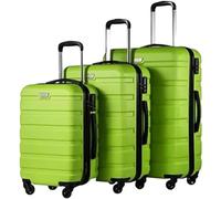 DPCDAN Maleta de Cabina Maleta de 3 Piezas, Juego de Equipaje ABS con cerraduras TSA, Incluye Maletas giratorias, Maleta de Viaje Resistente, Equipaje facturado Cabina Trolley