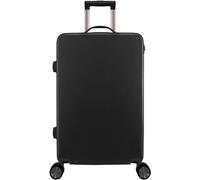 DPCDAN Maleta de Cabina Maleta Negra, Equipaje Esmerilado, Resistente a los arañazos, portátil, de Gran Capacidad, con Cremallera, Maletas con Palanca Ajustable Cabina Trolley