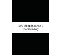DPD Independence & Decision Log: Six-Month Daily Tracker for Anxiety, Choices, Reassurance-Seeking, and Self-Confidence