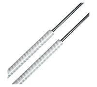 DPEDFVXVMR Amortiguadores Maletero Cantidad 2 para Leon MK4 KL1 KL8 Hatchback 2020-2025 Maletero Resorte Gas Soporte Elevación Puerta Trasera Puntales Gasolina(Silver Carbon Fiber)