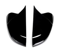 DPEDFVXVMR Carcasa Espejo para Civic 10th 2016 2017 2018 2019 2020 Estilo De Fibra De Carbono Vista Trasera Izquierda Derecha Cubierta De Espejo Lateral Tapas Retrovisores Funda Retrovisor(Black)
