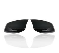 DPEDFVXVMR Carcasa Espejo para E60 E61 E63 E64 5 6 Series 2003-2010 Tapas De Cubierta De Espejo Izquierdo Y Derecho De ala Lateral De Puerta Negra Brillante Funda Retrovisor(Black)