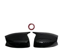 DPEDFVXVMR Carcasa Espejo para S-MAX 2006-2015 para C-MAX 2011-2015 para Kuga para Escape 2008 Tapa de la Cubierta del Espejo retrovisor Lateral Tapa de la Carcasa Funda Retrovisor(Carbon Look)