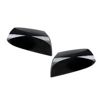 DPEDFVXVMR Carcasa Espejo para Tundra para Sequoia 2011-2019 Reemplazo De La Tapa De La Cubierta del Espejo De La Puerta Lateral Trasera Izquierda Derecha Funda Retrovisor(Black,1 Pair)