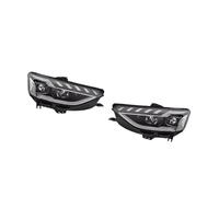 DPEDFVXVMR Coche Faro Principal 2 Uds para A4 B10 2020 2021 2022 2023 2024 Conjunto Faros Delanteros LED Mejorados con Luces De Giro Dinámicas DRL Montaje de Faros