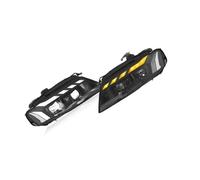 DPEDFVXVMR Coche Faro Principal para A4 B8 2009 2010 2011 2012 2 Uds Conjunto Faros LED para Coche Faro con Lámpara De Giro Dinámico DRL Montaje de Faros(B)