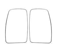 DPEDFVXVMR Cristal Espejo Repuesto 1/2x para Vauxhall para Movano 2010-2021 Reemplazo Cristal Espejo Calentado Lado Izquierdo Derecho Vidrio Espejo Retrovisor(Left and Right)