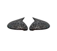 DPEDFVXVMR Cubierta Lente Faro para Golf 7 MK7 MK7.5 para GTI R para GTE para GTD 2014-2019 Cubierta De Espejo Retrovisor Tapas De Espejos Laterales Accesorios De Coche(Forged Grain)