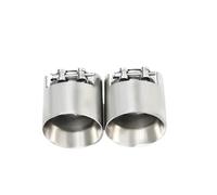 DPEDFVXVMR Doble Punta Escape para Serie 3 para G20 G21 320d 330i 330e 320i 2 Uds Boquilla Silenciadora De Tubo De Escape Terminal Escape(Style B)