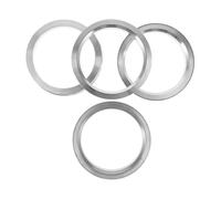 DPEDFVXVMR Espaciadores Rueda 67,1 Mm A 73,1 Mm 4 Piezas 7,50 X 7,50 X 1,00 Cm/2,95 X 2,95 X 0,39 Pulgadas Anillos Céntricos Cubo Espaciadores Centrado Rueda Ligeros Espaciadores con Tornillos