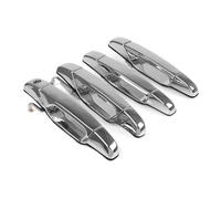 DPEDFVXVMR Maneta De Puerta Exterior para Chevy para Avalanche para Silverado 2007-2014 Manija De Puerta Cromada Exterior 4 Piezas Tirador Arañazos Tirador