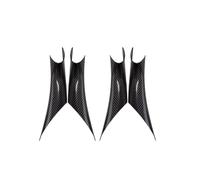 DPEDFVXVMR Maneta Interior Puerta para 3 Series para 4 para F30 para F35 2012-2019 Cubierta De Tirón De Manija De Puerta Interior De Plástico ABS 4 Piezas Manija Puerta Interior(Carbon Pattern 4pcs)