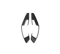 DPEDFVXVMR Moldura Interior para Lexus para NX 200 200t 300h 2014-2021 Estilo Fibra Carbono Paleta Cambio Marchas Pegatina Cubierta Decoración Volante Embellecedor Listón Salpicadero