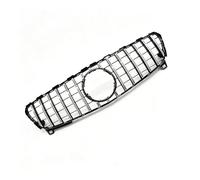 DPEDFVXVMR Rejilla Delantera para W176 para A160 para A180 para AMG Facelift 2016-2018 ABS Plástico GT Estilo Negro Parrilla Delantera Parachoques Parrilla Tuning Parrilla Radiador(Silver Look)