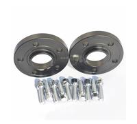 DPEDFVXVMR Separadores Ruedas 2 Piezas para Ml 350 Modelo del Año 2004 para Clase A 10MM 15MM 20mm 5x112 66.6 Espaciadores De Rueda De Coche 10 Piezas 14x 1.5 Pernos Tipo Bola(12mm-Black)