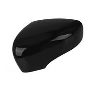 DPEDFVXVMR Tapa Espejo Retrovisor para Clio para Todo El Mundo para Australia 2012-2019 Cubierta Espejo Retrovisor Puerta Funda De Vidrio Carcasa Espejo(1pc Glossy Black LH)