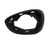 DPEDFVXVMR Tapa Espejo Retrovisor para Ford para Fiesta para VII para MK7 2008-2017 Marco Cubierta Vidrio para Espejo Retrovisor Puerta Lateral Izquierda Carcasa Espejo