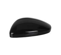 DPEDFVXVMR Tapa Espejo Retrovisor Tapa para Cubierta Espejo Retrovisor Puerta Tapa Carcasa Espejo Retrovisor Cromado Negro para Peugeot 208 2012-2019 Carcasa Espejo(1xGlossy Black Left)