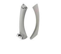 DPEDFVXVMR Tirador Interior Puerta Coche para 3 Series E90 E91 318 320 325 328 330 335 Panel De Puertas Interiores Manija Barra Manijas Puerta Reemplazo(Gray Left Kit)