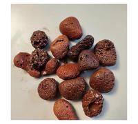 DPEPFTNBFY Piedra volcánica roja for decoración de peceras, 100 g, 20-50 mm