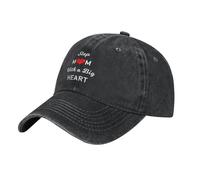 DPgUfPV Gorra de béisbol vintage para adulto, con texto en inglés "Step Moms Dont Babysit Its Called Parenting", gorra de béisbol divertida gorra de vaquero, Step Moms Dont Babysit Its Called