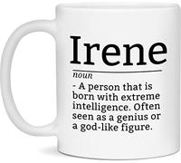 DPgUfPV Irene Definition - Taza de café Irene, regalo para Irene, taza de 325 ml