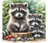 DPIDEA Diamond Painting, Pintura de diamante 5D Diamond Painting para Adultos pintar con diamantes Piedras Redondas para decoración de pared, 30x30cm