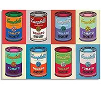 DPKHDS Póster Campbell'S Tomato Soup Pop Abstract Canvas Painting, Andy Warhol Print Picture Home Decor 40X60Cmframeless
