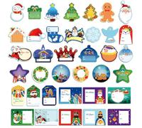 DPKOW 152 x Etiquetas Reyes Magos, Nombre Pegatinas Reyes Magos Pegatinas Personalizadas para Belen Navidad Envolver Regalo Decoración Reyes Magos Etiquetas