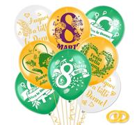 DPKOW 30 Pieces Buona Festa Della Donna Palloncini Decorazioni, BUON 8 Marzo Palloncini in Lattice per Festa Della Donna Addobbi, Viva le Donne Palloncini Mimosa 8 Marzo Festa Della Donna