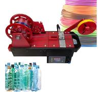 DPLWJPP Extrusoras Impresora 3D con Pantalla Digital Máquina Escritorio Recicladora Botellas Temperatura Y Velocidad Ajustables Recicladora Botellas Recicladas Familias Red