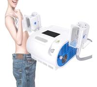 DPLWJPP Máquina Portátil Eliminación Grasa Congelación,Máquina Adelgazamiento Corporal Lipólisis y Congelación Grasa por Criolipólisis con 2 Asas para Abdomen