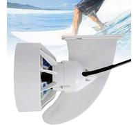 DPLXFPP Aleta Eléctrica para Tabla Surf, Hélice Aletas Tabla Surf Eléctrica 380 W con Motor Sin Escobillas, con Hélice Motor Sin Escobillas Y Batería Y Control Remoto, Paquete Propulsión Subacuática