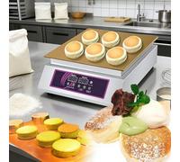 DPLXFPP Máquina Hacer Soufflés, Dorayaki, Muffins, Placa Calefactora Cobre para Una Cocción Uniforme, Dorayaki Eléctrica para Hacer Panqueques, Temperatura 60-240 °C, Ideal para Cocinas Caseras A