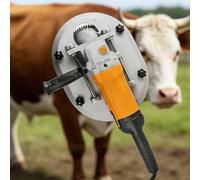 DPLXQPP Descornador Eléctrico para Ganado,Descornador Eléctrico para Bovinos 1700w con Motor De Núcleo De Cobre,Velocidad 8500 RPM,Doble Mango Ergonómico,Descornado Rápido para Animales De Granja