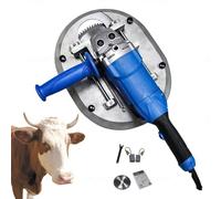 DPLXQPP Descornador Eléctrico para Uso Agrícola,Herramienta Pesada para Extracción De Cuernos para Bovinos con Capacidad De Corte De 85mm, Motor De Cobre Puro 8800 RPM,Descornado para Vacas