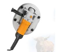 DPLXQPP Descornador Eléctrico Profesional,Máquina para Descornado De Bovinos con Hoja De Acero Rápido 85 Mm,Dientes Integrados,Doble Interruptor De Seguridad,Herramienta para Corte De Cuernos