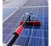 DPLXQPP Kit Limpieza Ventanas,Limpiador Ventanas con Varilla Extensión,Cepillo Limpieza Profesional Multiusos para Ventanas Interiores Exteriores,Coches,Puertas Cristal Ducha,Espejos,36FT【10.8m】